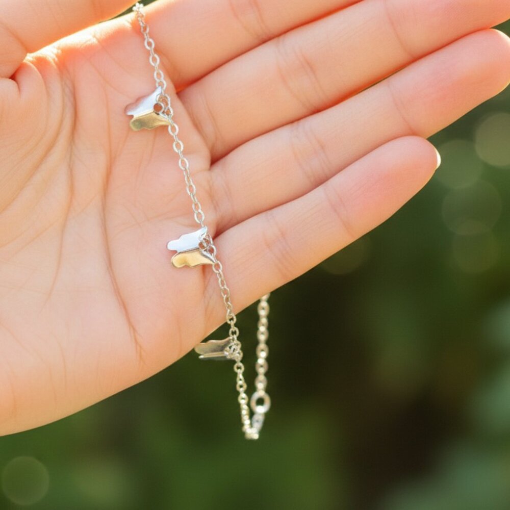 Minimalist Anklet, Sleek & Modern Design, Women’s Fashion, YC110232-A